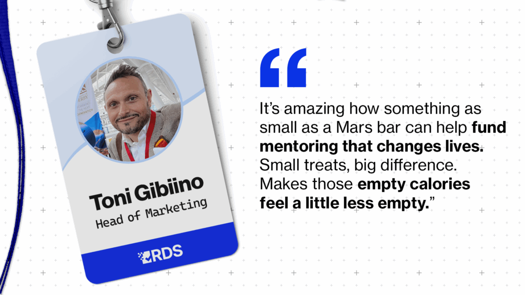 Toni-Gibiiono-RDS-Head-of-Marketing-on-the-RDS-Charity-Tuck-Shop